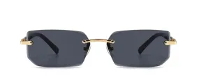 RETRO RIMLESS SUNGLASSES