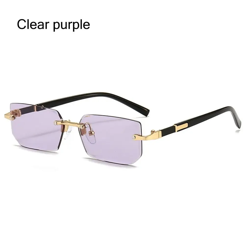 RETRO RIMLESS SUNGLASSES