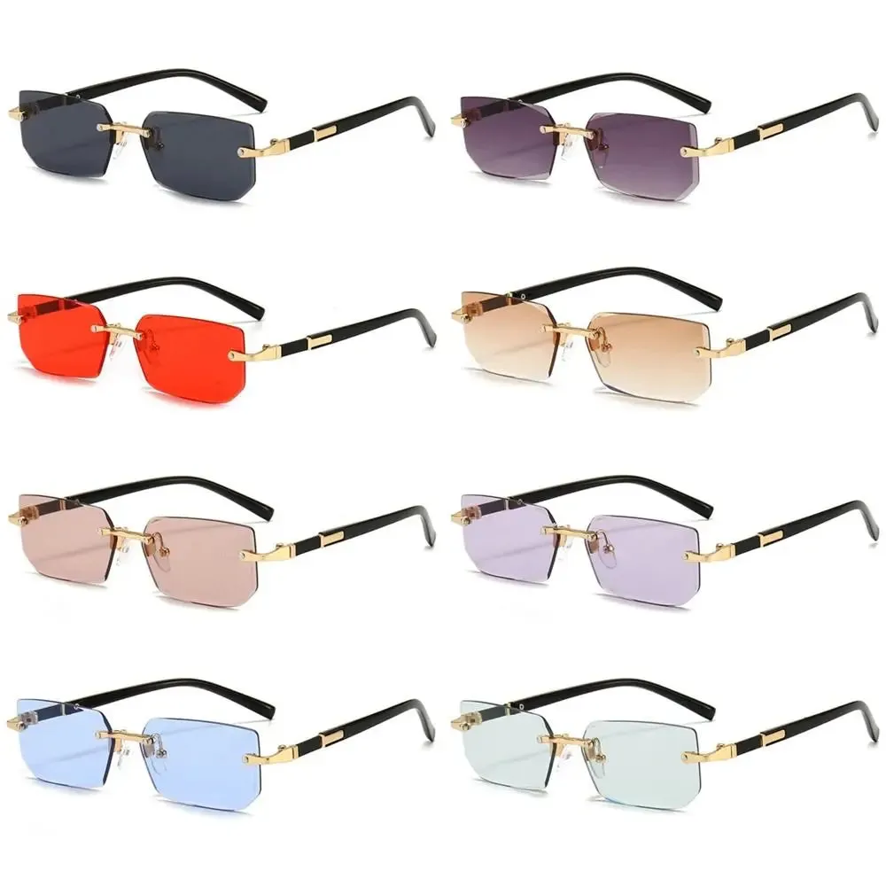 RETRO RIMLESS SUNGLASSES