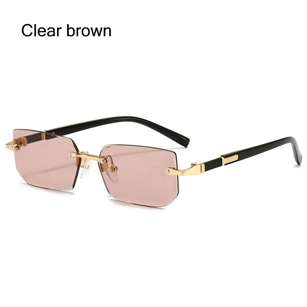 RETRO RIMLESS SUNGLASSES