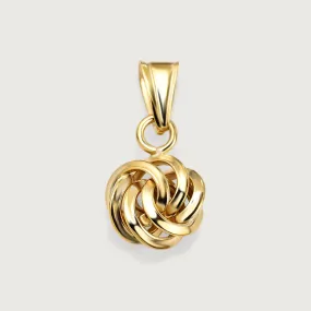 Rose Petals Pendant in 9K Gold