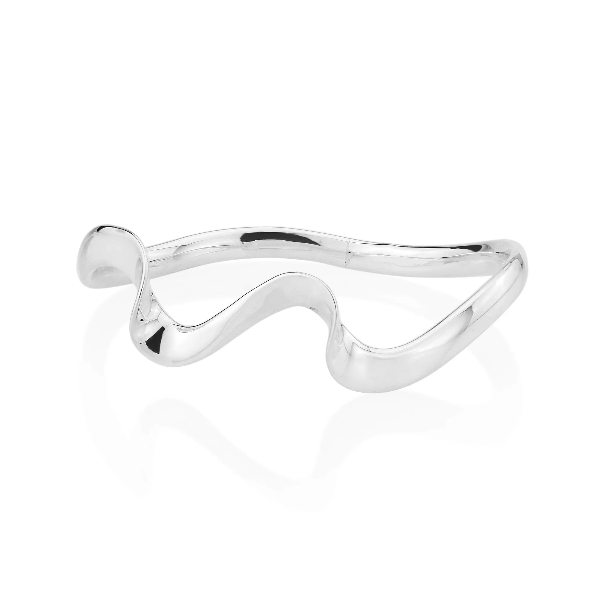 Sophia Silver Bangle