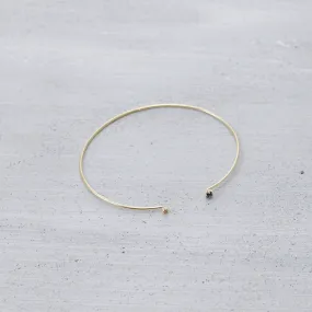 Stardust cuff Bracelet - 14K/ 18K Gold