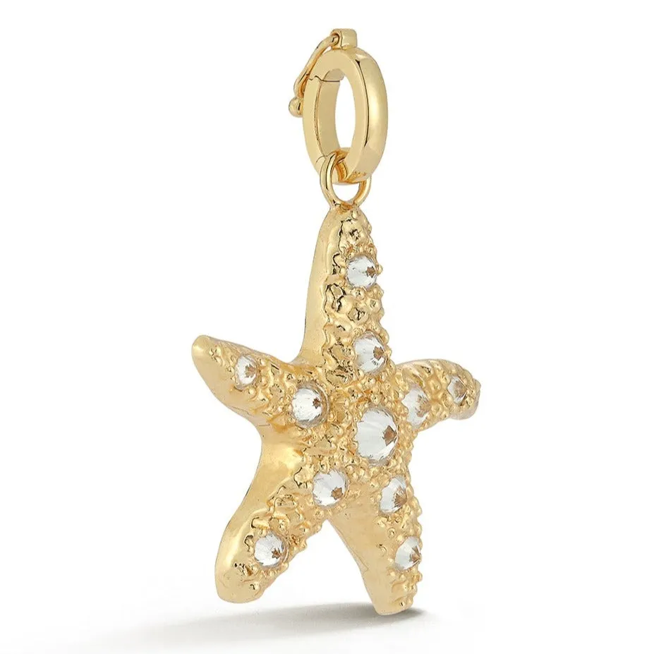 Starfish Pendant - Diamond