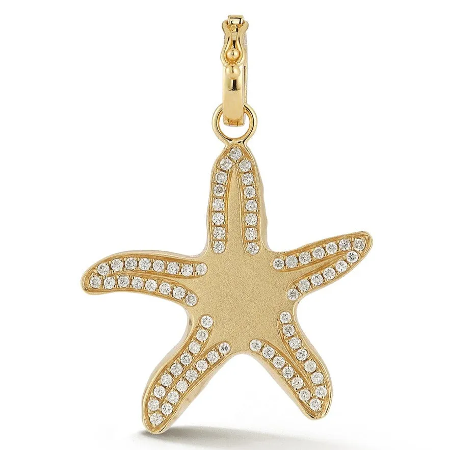 Starfish Pendant - Diamond