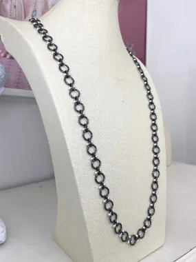 Sundance Necklace - Black and Silver