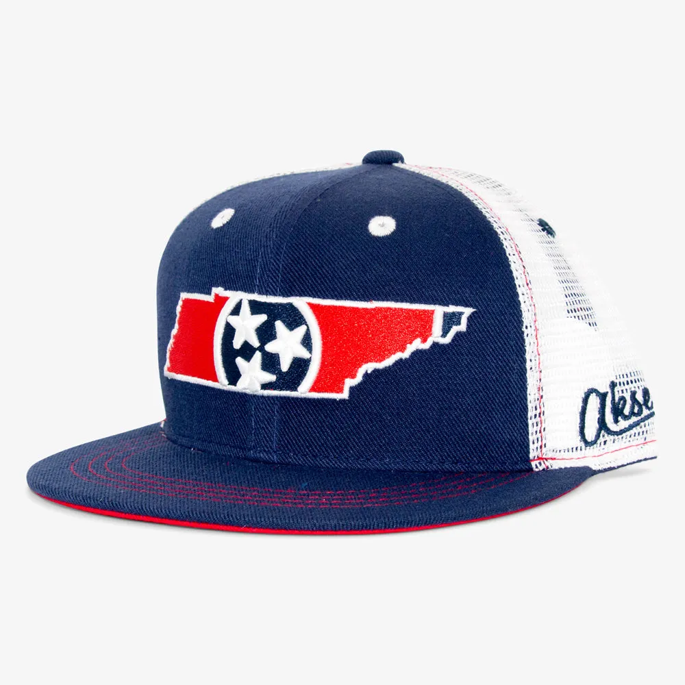 Tennessee Flag Trucker Hat