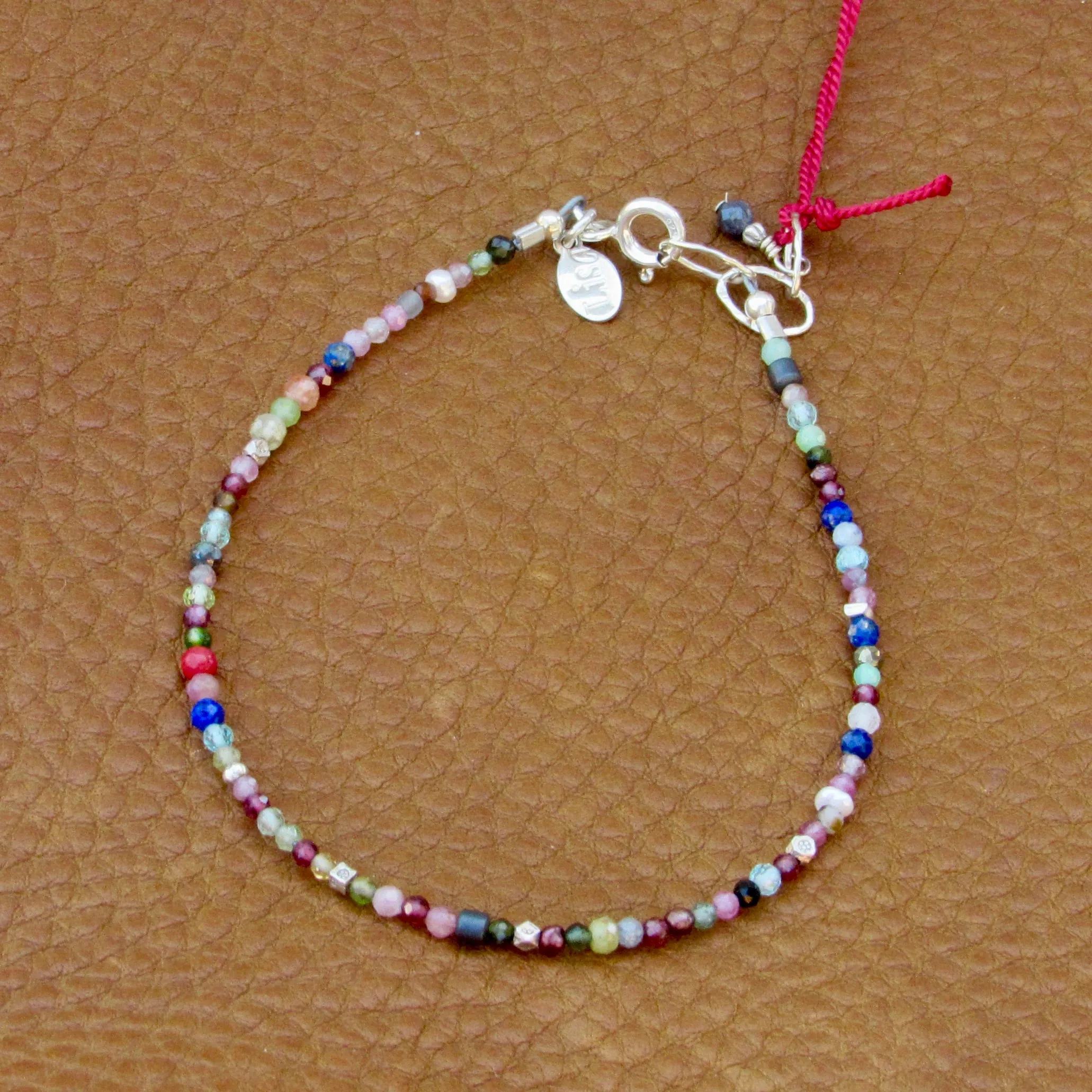 Tiny Tiny Mixed Stone Bracelet