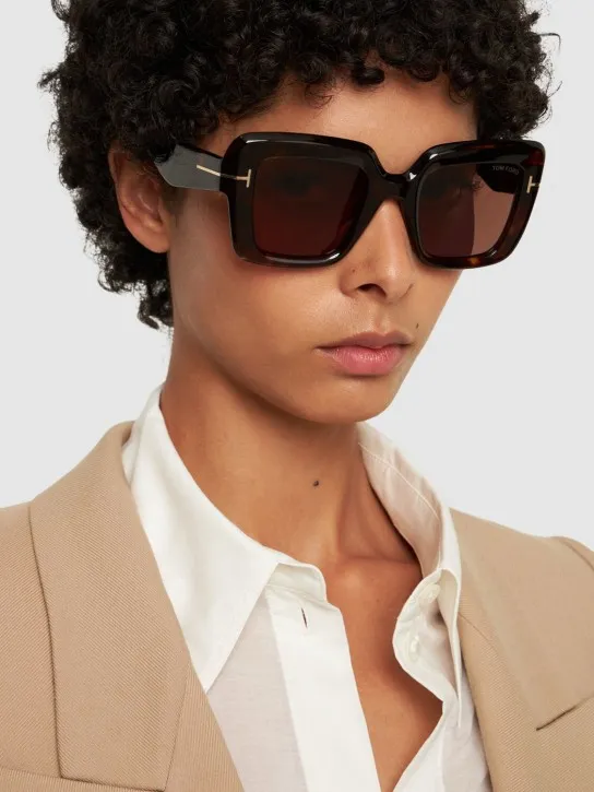 Tom Ford   Esme squared sunglasses 