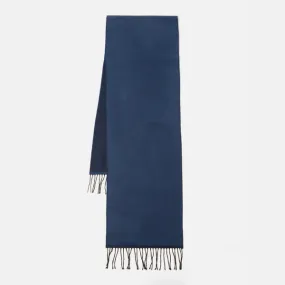 Universal Works Double Sided Scarf - Navy / Blue