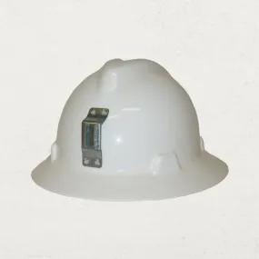 V-Gard Full Brim 500 Hard Hat w/Metal Lamp Bracket