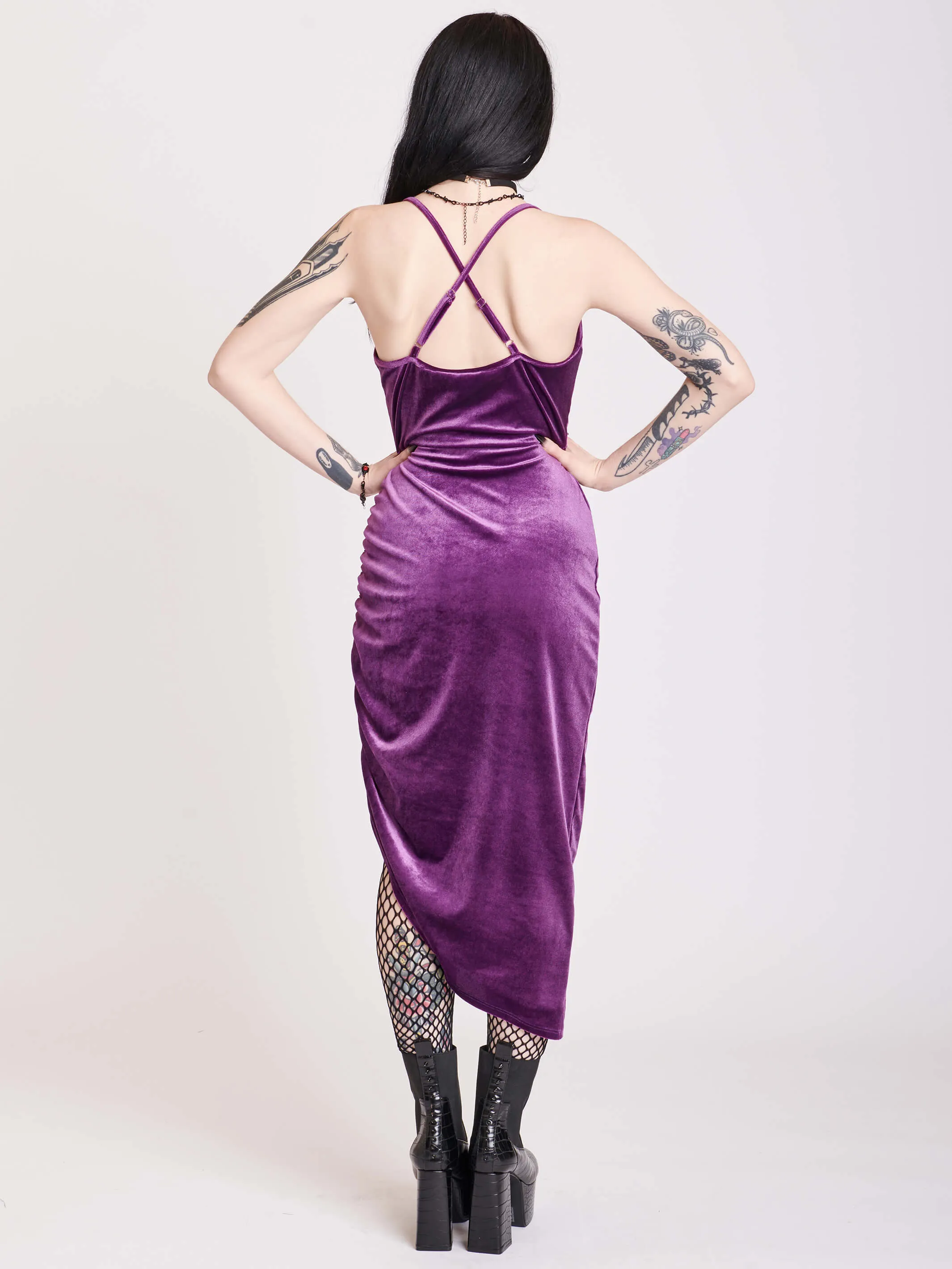 Velvet Cocktail Dress