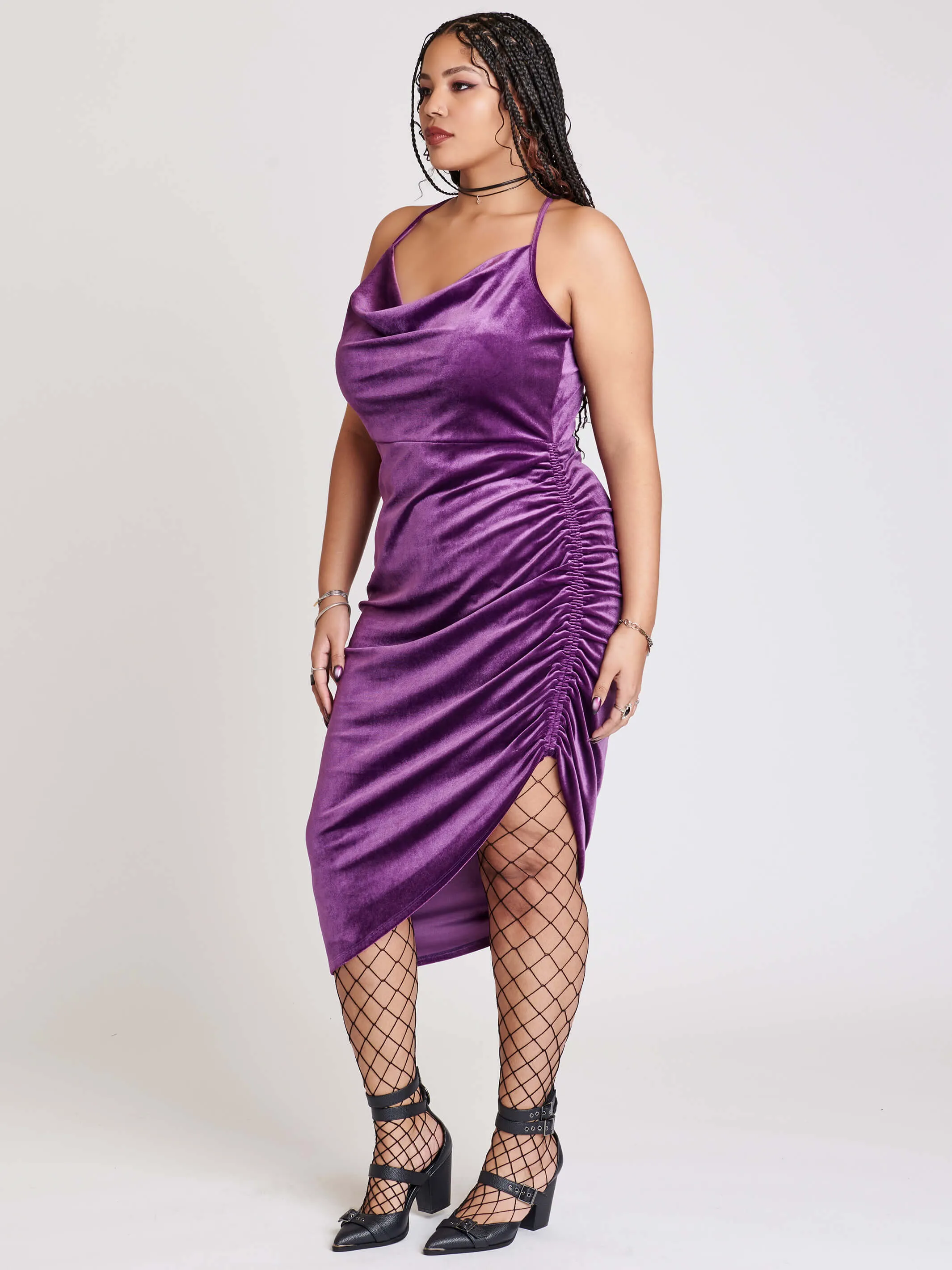 Velvet Cocktail Dress