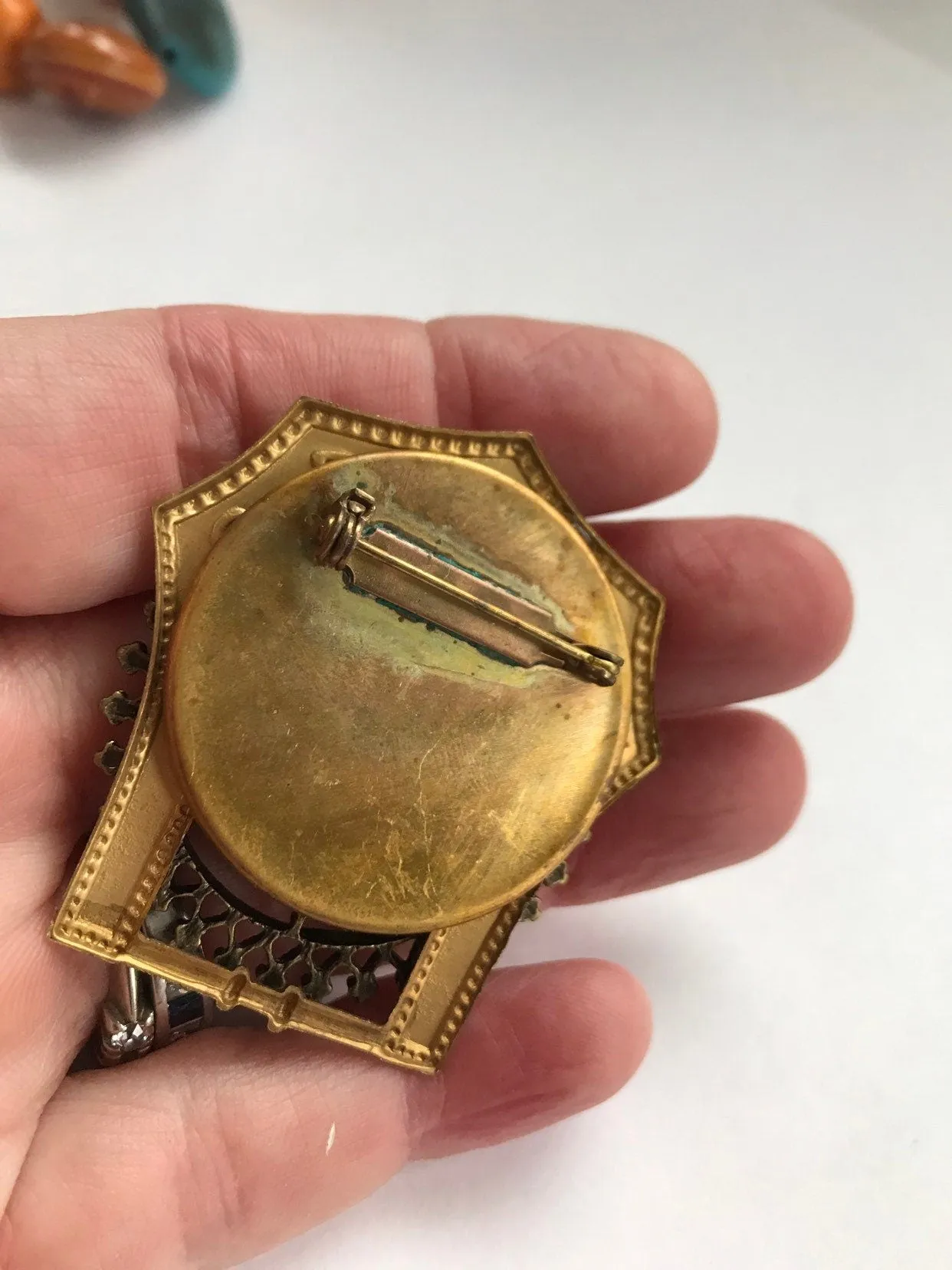 Vintage Buckle Brooch