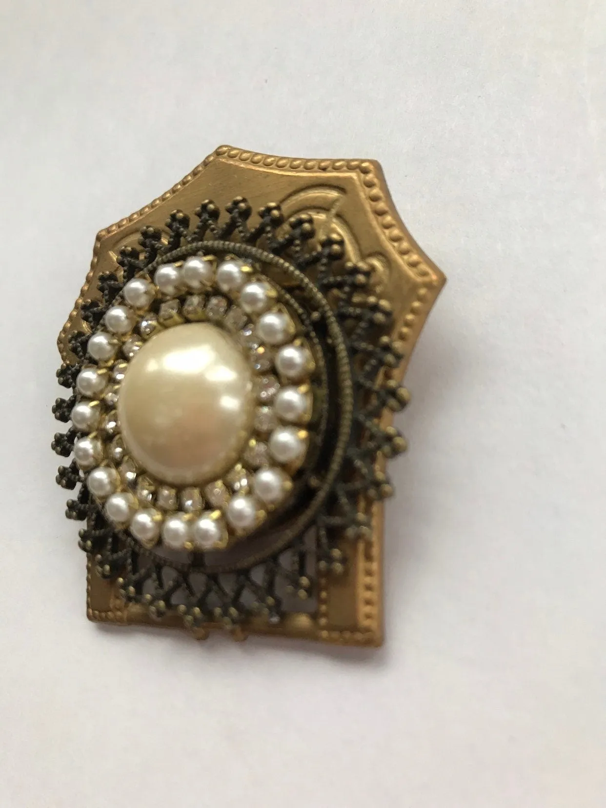 Vintage Buckle Brooch