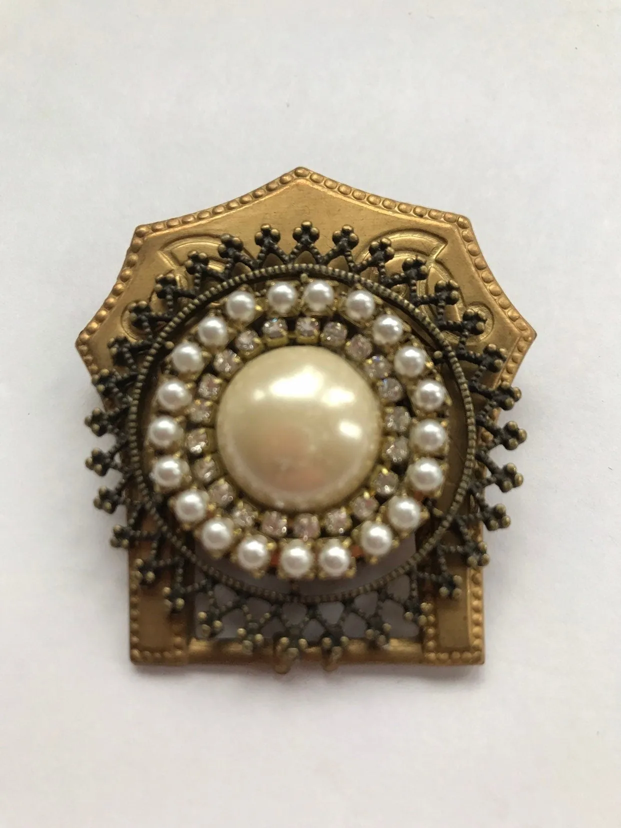 Vintage Buckle Brooch