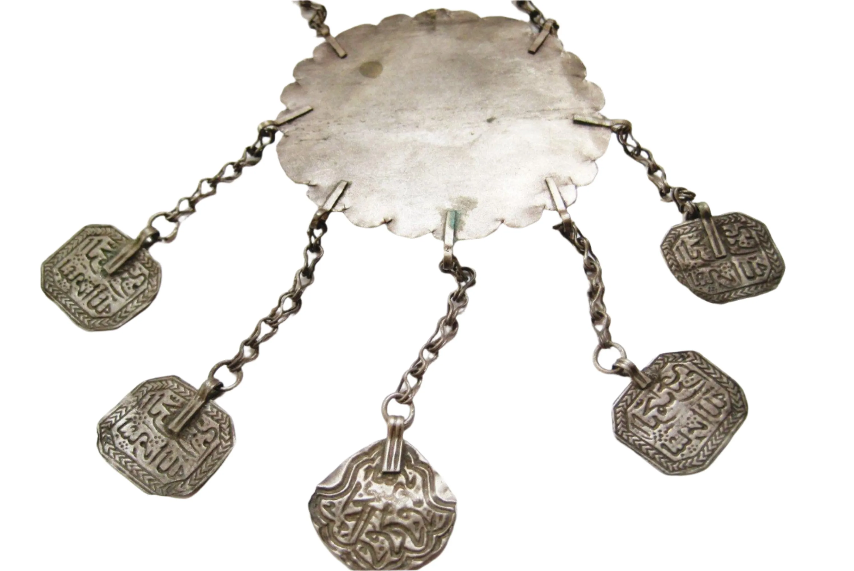 Vintage Islamic Necklace with Large Pendant