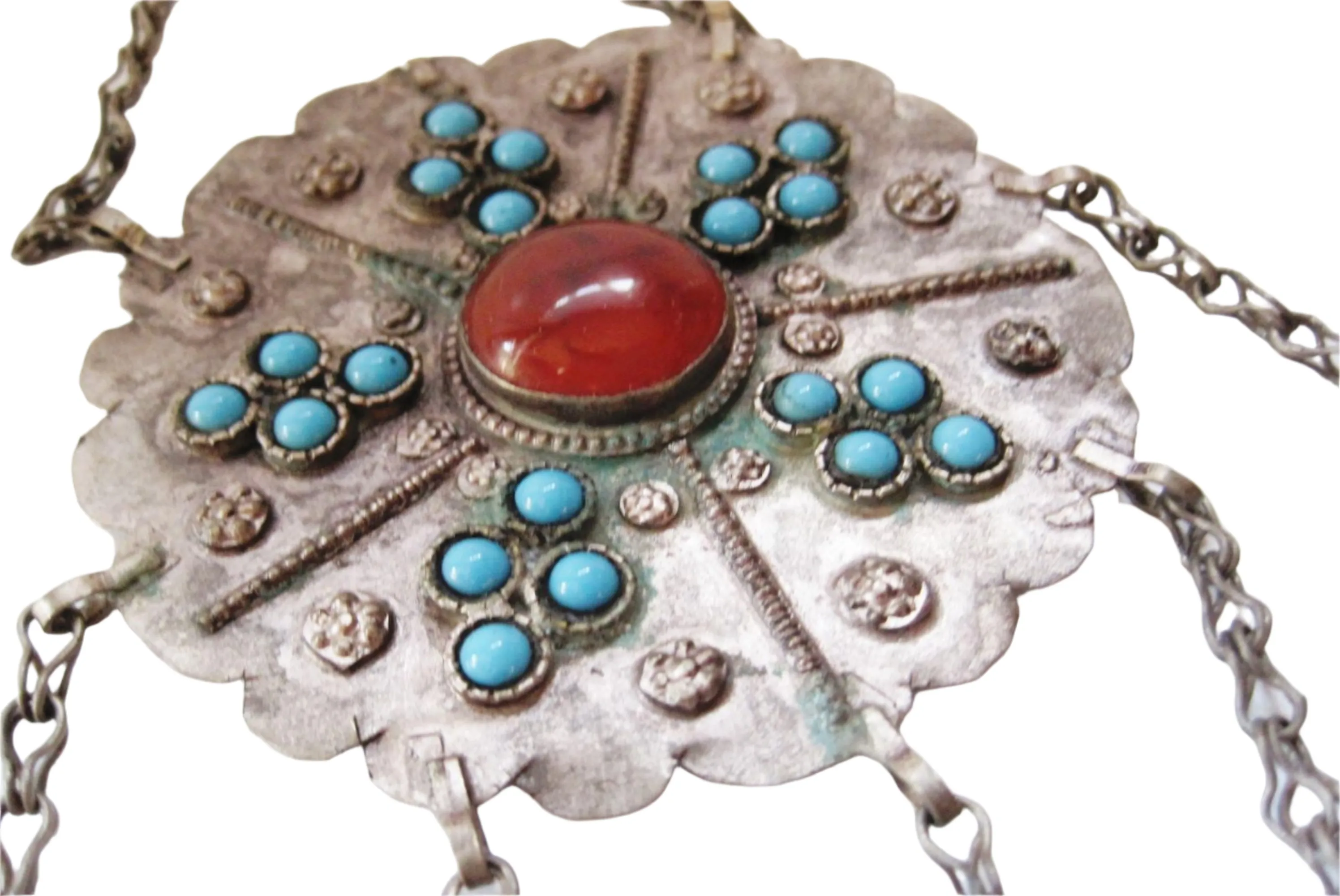 Vintage Islamic Necklace with Large Pendant