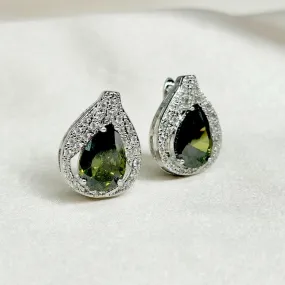 Vintage Olive Crest earrings