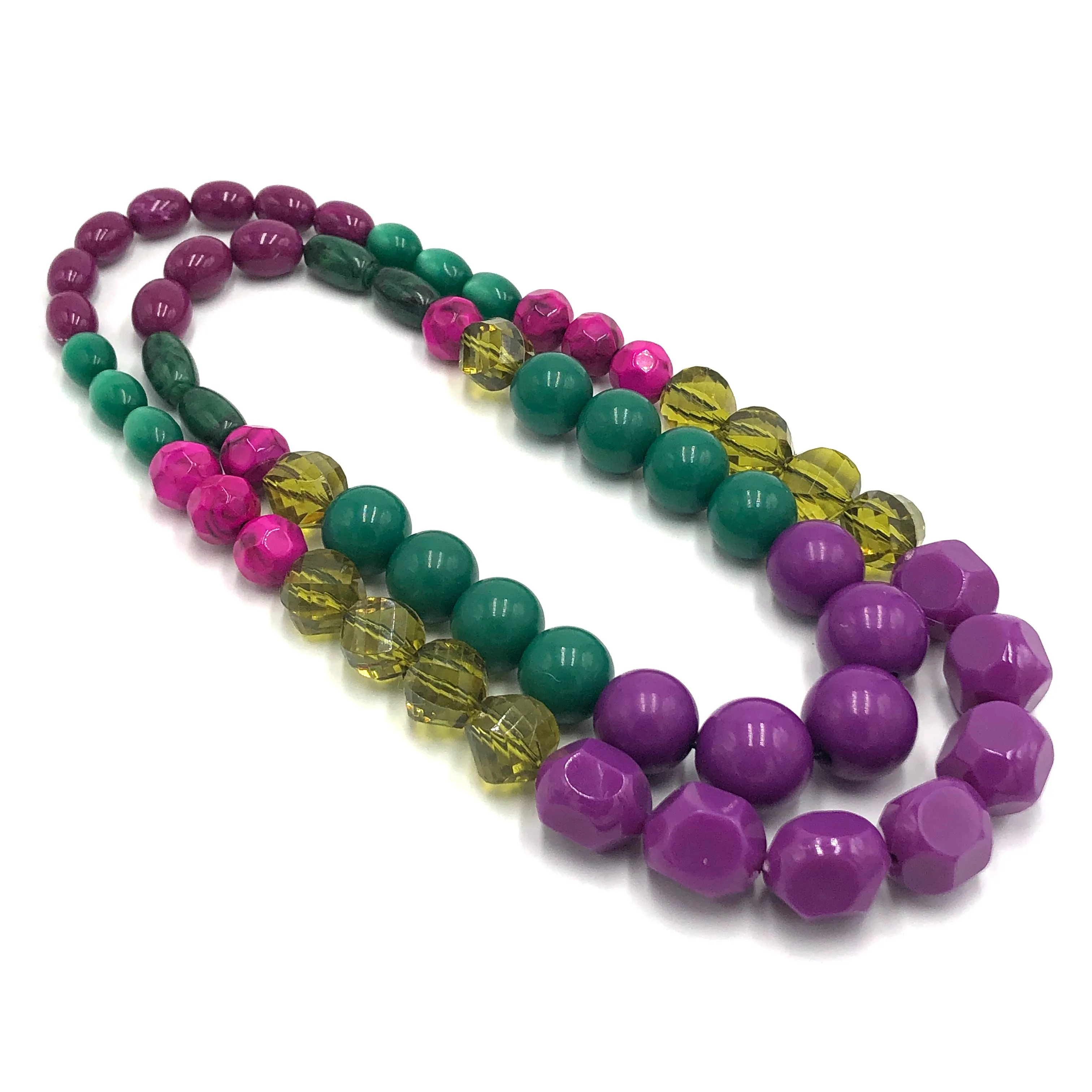 Viva & Violet Stretch Bauble Necklace - Shortie