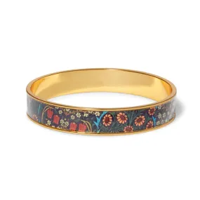 William Morris Blackthorn Enamel Bangle